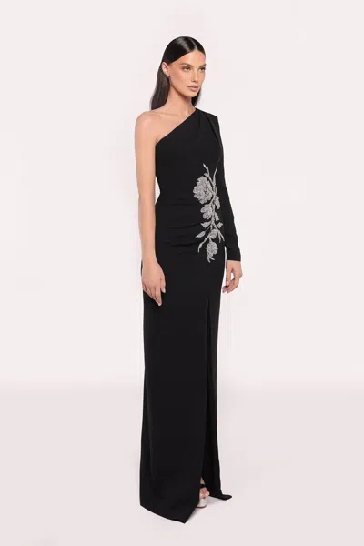 Tarik Ediz Rably Gown In Black