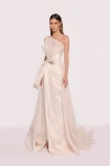Tarik Ediz Ronesme Gown In Multi