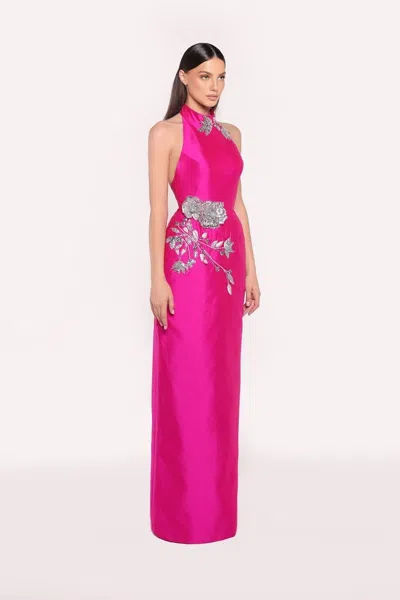 Tarik Ediz Rovena Gown In Pink