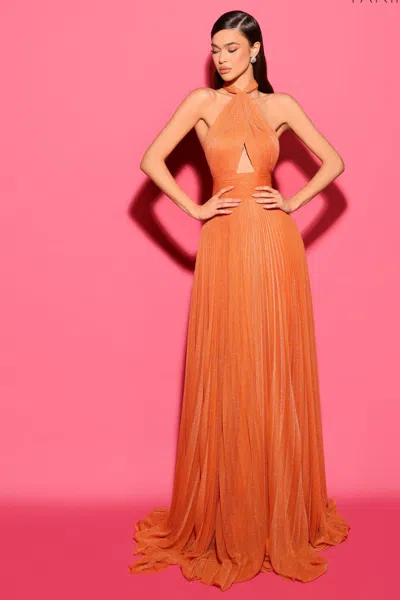 Tarik Ediz Sleeveless Elm Gown In Multi