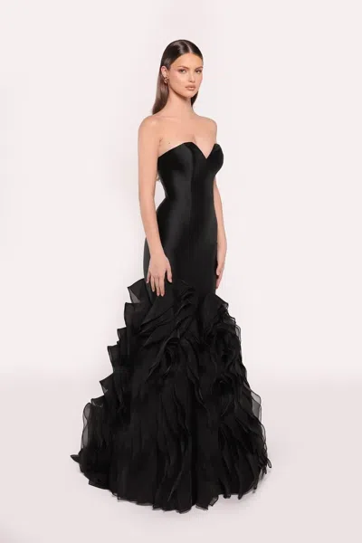 Tarik Ediz Tasha Gown In Black