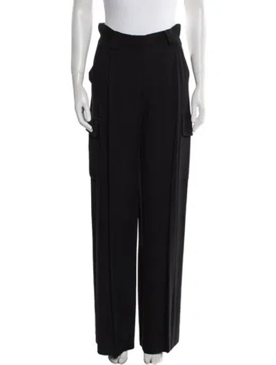 Pre-owned Tarik Ediz Wide Leg Pants W/ Tags In Black