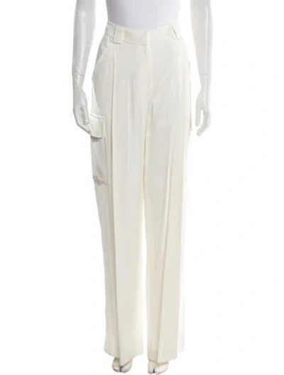 Pre-owned Tarik Ediz Wide Leg Pants W/ Tags In Neutral