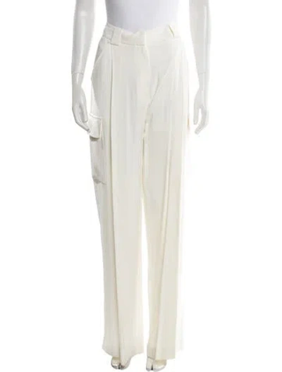 Pre-owned Tarik Ediz Wide Leg Pants W/ Tags In Neutral