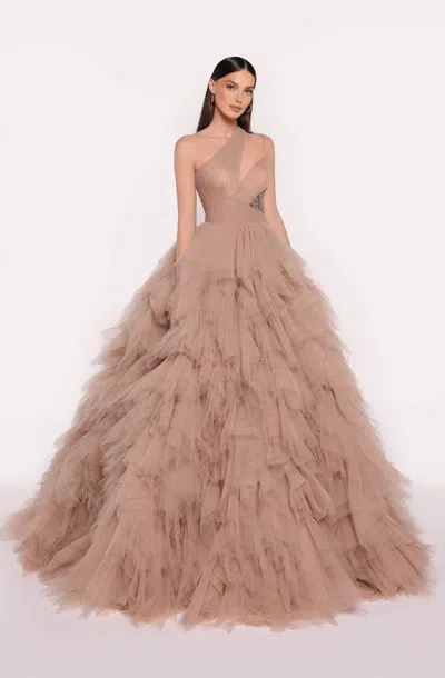 Tarik Ediz Yoko Gown In Multi