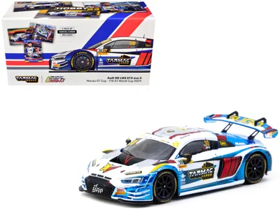 Tarmac Works Audi R8 Lms Gt3 Evo Ii #30 James Yu "uno Racing Team" "macau Gt Cup - Fia Gt World Cup" (2024) With 