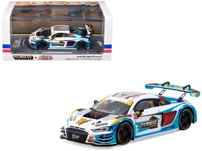 Tarmac Works Audi R8 Lms Gt3 Evo Ii #30 James Yu "uno Racing Team" "macau Gt Cup - Fia Gt World Cup" (2024) With 