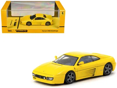 Tarmac Works Ferrari 348 Challenge Yellow "road64" Series 1/64 Diecast Model Car By
