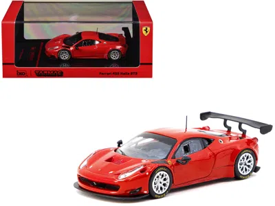Tarmac Works Ferrari 458 Italia Gt3 Red "road64" Series 1/64 Diecast Model Car By