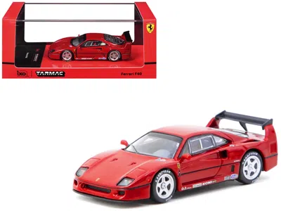 Tarmac Works Ferrari F40 Red "road64" Series 1/64 Diecast Model Car By