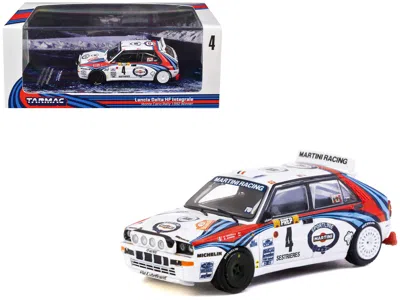 Tarmac Works Lancia Delta Hf Integrale #4 Didier Auriol - Bernard Occelli "martini Racing" Winner "monte Carlo Ra