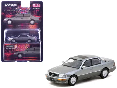 Tarmac Works Lexus Ls400 Rhd (right Hand Drive) Flint Gray Metallic "global64" Series 1/64 Diecast Model Car By T