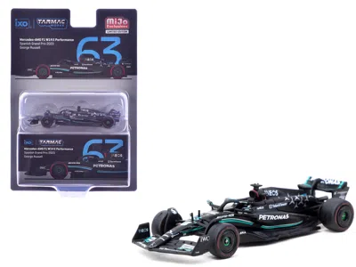 Tarmac Works Mercedes-amg F1 W14 E Performance #63 George Russell 3rd Place Formula One F1 "spanish Gp" (2023) "g In Black