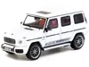 Tarmac Works Mercedes-amg G 63 "edition 55" White "road64" Series 1/64 Diecast Model Car By