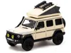 Tarmac Works Mercedes-amg G 63 With Camping Tent Beige "road64" Series 1/64 Diecast Model Car By