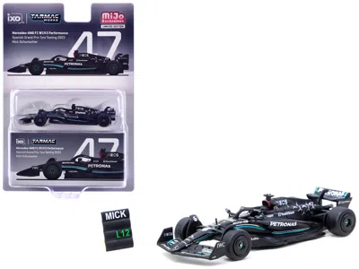 Tarmac Works Mercedes-amg F1 W14 E Performance #47 Mick Schumacher Formula One F1 "spanish Gp Tyre Testing" (2023