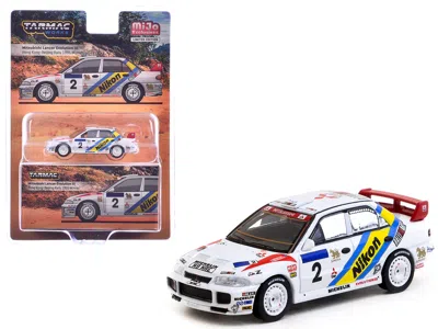 Tarmac Works Mitsubishi Lancer Evolution Iii #2 Kenneth Eriksson - Staffan Parmander Winner "hong Kong-beijing Ra In Multi