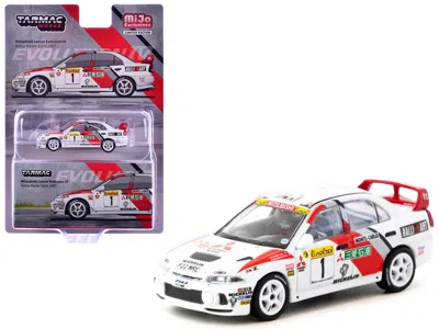 Tarmac Works Mitsubishi Lancer Evolution Iv #1 Tommi Makinen - Seppo Harjanne 3rd Place "monte Carlo Rally" (1997