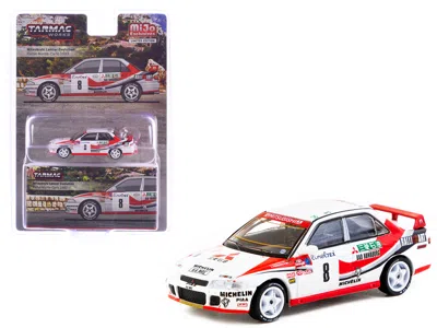 Tarmac Works Mitsubishi Lancer Evolution Rhd (right Hand Drive) #8 Kenneth Eriksson - Staffan Parmander "rallye M In Multi