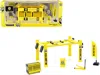 Tarmac Works Mooneyes Garage Tools Set Of 5 Pieces With Stickers For 1/64 Model Cars By