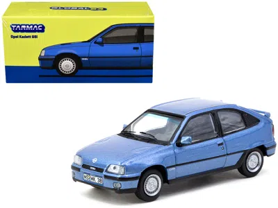 Tarmac Works Opel Kadett Gsi Blue Metallic "global64" Series 1/64 Diecast Model Car By