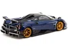 Tarmac Works Pagani Imola Argentina Blue Metallic With Black Top "global64" Series 1/64 Diecast Model By Tarmac W