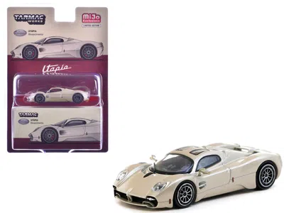 Tarmac Works Pagani Utopia Rinascimento Silver Metallic "global64" Series 1/64 Diecast Model By  In Multi