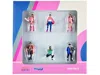 Tarmac Works Race Day 2 6 Piece Diecast Figure Set For 1/64 Scale Models By  & American Diorama