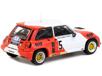Tarmac Works Renault 5 Turbo #5 Alain Prost - Jean-marc Andrie "rallye Du Var" (1982) "hobby64" Series 1/64 Dieca