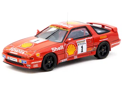 Tarmac Works Toyota Supra Turbo (ma70) Rhd (right Hand Drive) #1 Chris Hodgetts "british Touring Car Championship