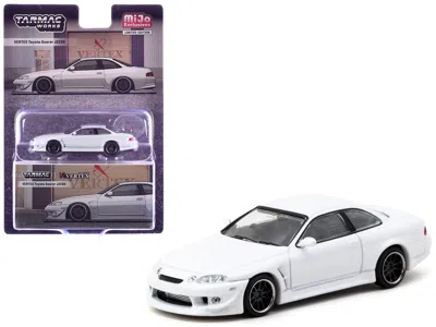Tarmac Works Toyota Vertex Soarer Jzz30 Rhd (right Hand Drive) White Metallic "global64" Series 1/64 Diecast Mode