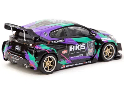 Tarmac Works Toyota Yaris Ks Racing Performer Gr "hobby43" Series 1/43 Diecast Model Car By