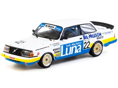 Tarmac Works Volvo 240 Turbo #22 Ulf Granberg - Robert L. Kvist Winner "european Touring Car Championship Zolder"