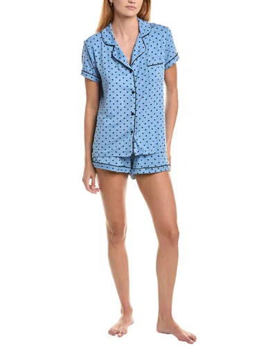 Tart 2pc Dixie Pajama Short Set In Blue