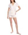 Tart 2pc Dixie Short Set In White