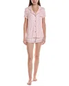 Tart Dixie Short Pajamas In Pink