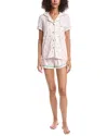 Tart 2pc Dixie Short Set In White