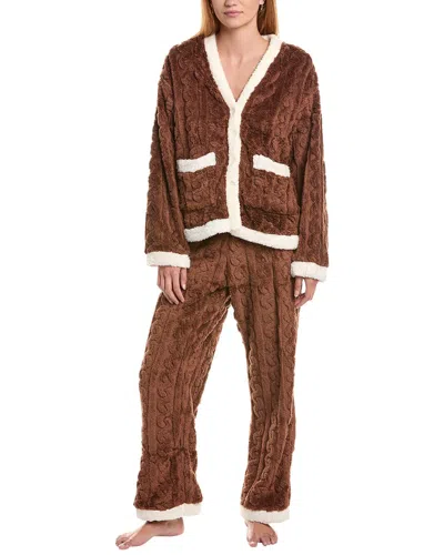 Tart 2pc Ottavia Lounge Set In Brown