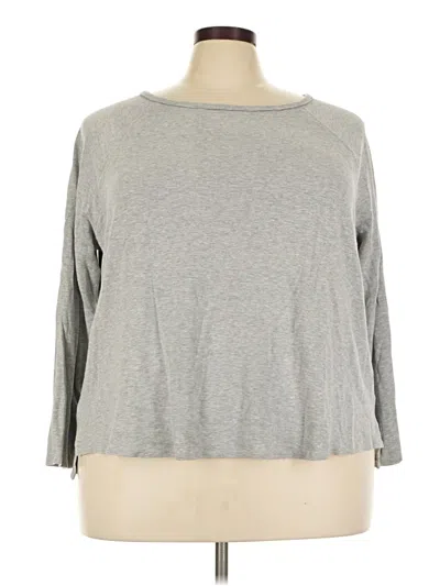 Pre-owned Tart 3/4 Sleeve T-shirt In Gray