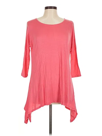 Pre-owned Tart 3/4 Sleeve T-shirt In Pink