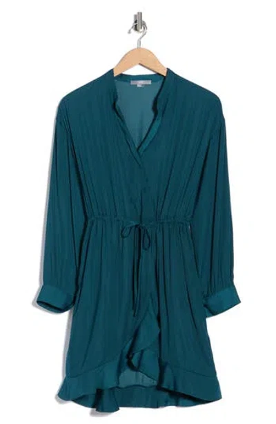 Tart Brielle Long Sleeve Dress In Blue