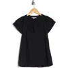 Tart Brynn Short Sleeve Top In Black