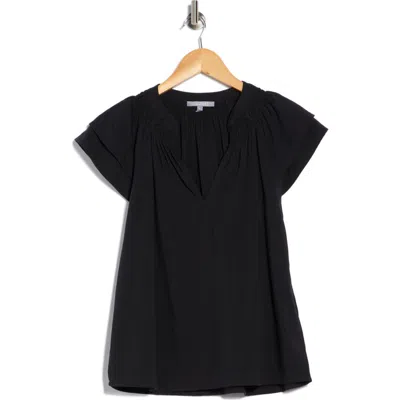 Tart Brynn Short Sleeve Top In Black