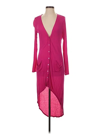 Pre-owned Tart Cardigan Sweater In Pink