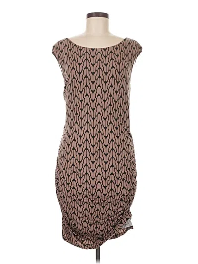 Pre-owned Tart Casual Dress In Brown