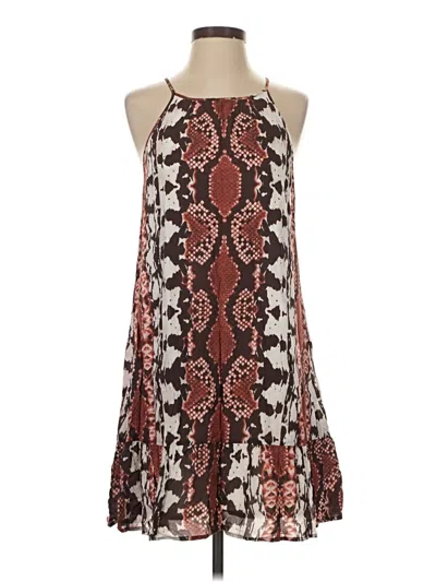 Pre-owned Tart Casual Dress In Brown