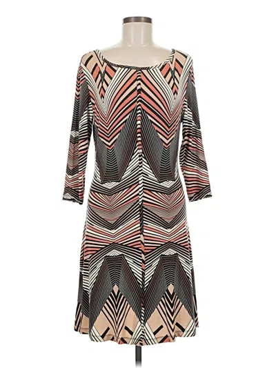 Pre-owned Tart Casual Dress In Brown