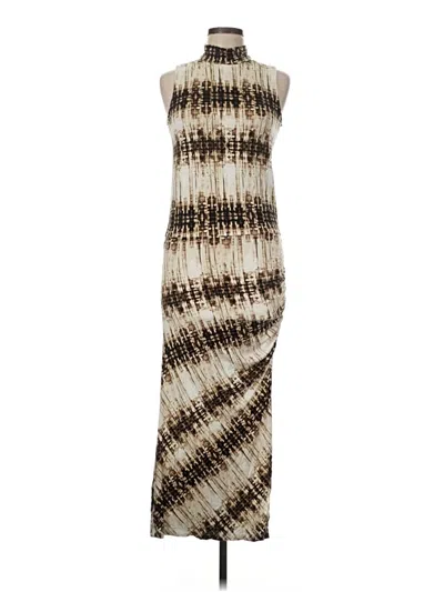 Pre-owned Tart Casual Dress In Brown