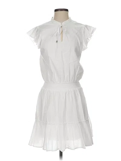 Pre-owned Tart Casual Dress In White