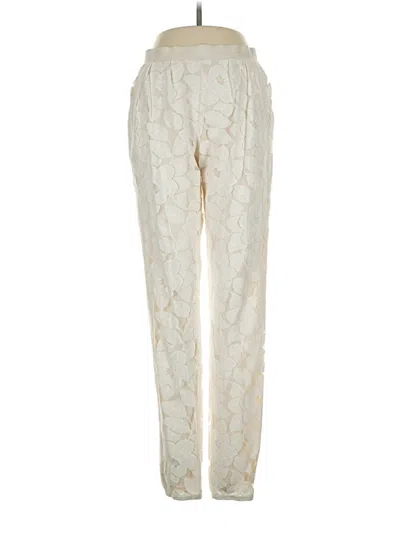 Pre-owned Tart Casual Pants In Ivory